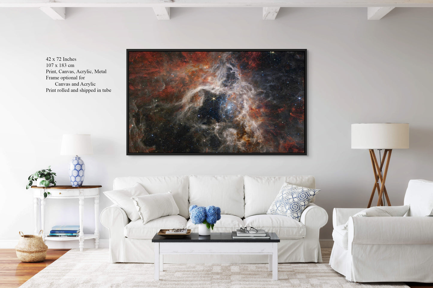 Tarantula Nebula -- Captured by James Webb Telescope