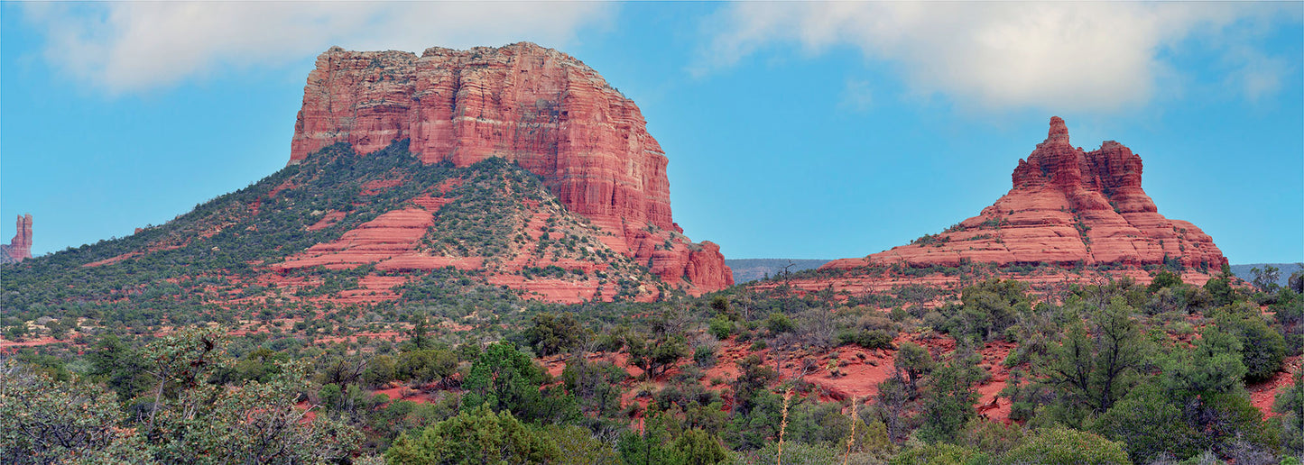 Sedona, Arizona -- Court House Butte and Bell Rock Formations