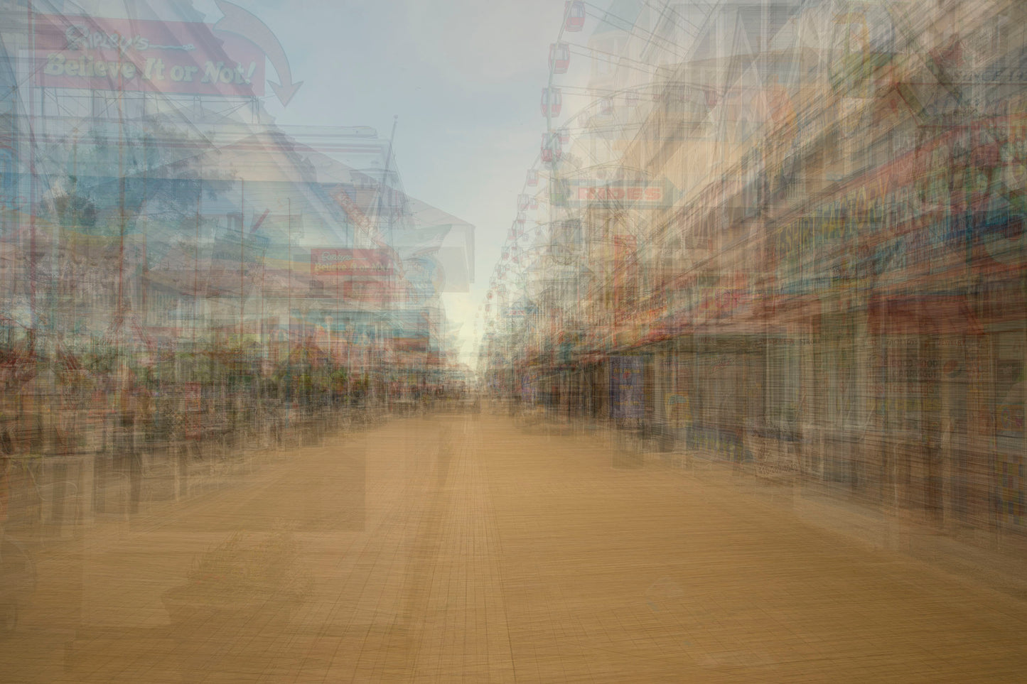 Ocean City Charm--A Boardwalk Collage | A Walk Along the Boardwalk